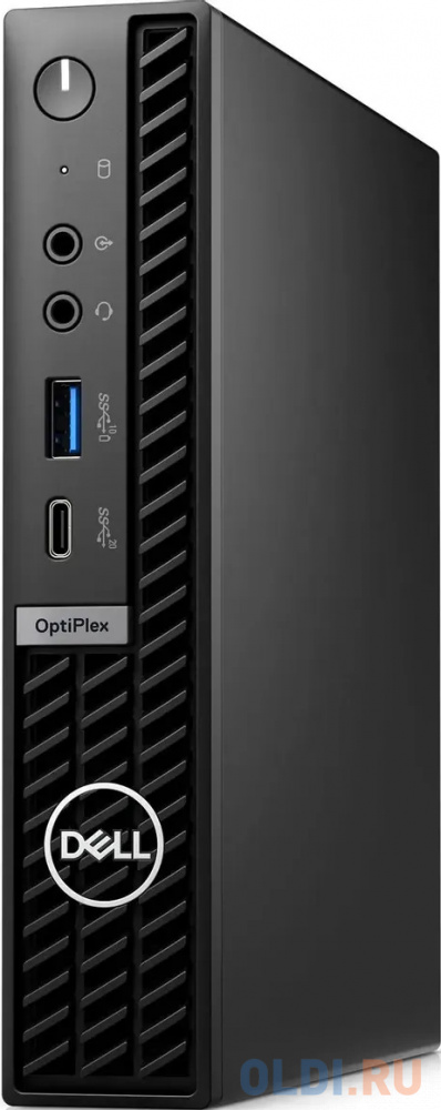 Неттоп Dell Optiplex 7020 Plus Micro Core i9 14900 (2) 32Gb SSD512Gb UHDG 770 Linux Ubuntu GbitEth WiFi BT 180W мышь клавиатура черный (7020P-9240) в Москвe