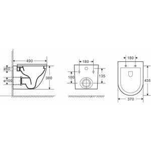 Комплект унитаза Point Афина с инсталляцией OLI pneumatic, черной клавишей Karisma, сиденье-микролифт, белый (879235pKA03+PN41041)