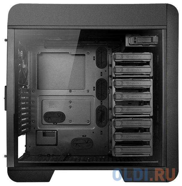 Корпус ATX Thermaltake Thermaltake Core V71 TG Без БП чёрный CA-1B6-00F1WN-04