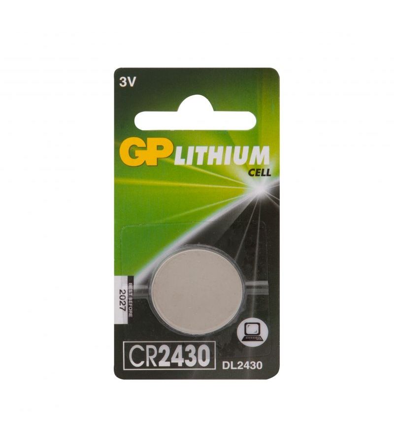Батарейки литиевые GP CR2430 - 1 шт (4891199003738)