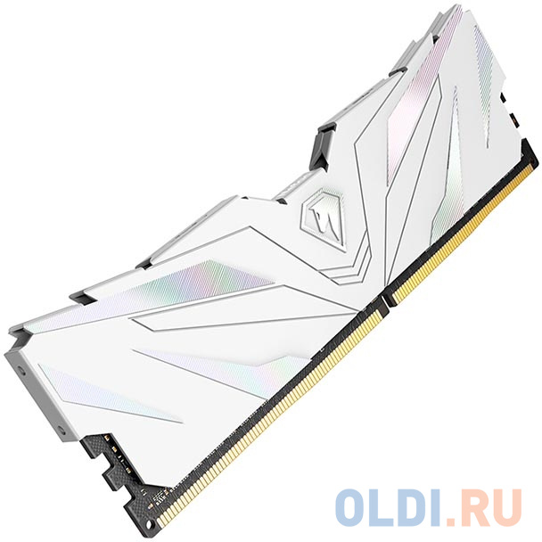 Память DDR 4 DIMM 8Gb PC21300, 2666Mhz, Netac Shadow II NTSWD4P26SP-08W   C19 White, с радиатором