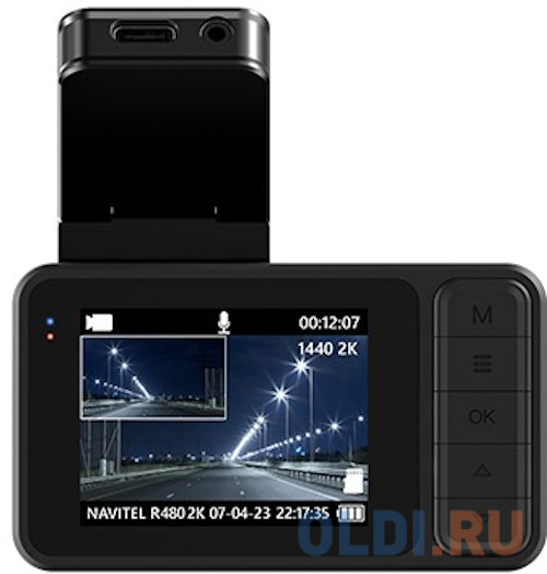 Видеорегистратор Navitel R480 2K черный 1440x2560 1440p 160гр.