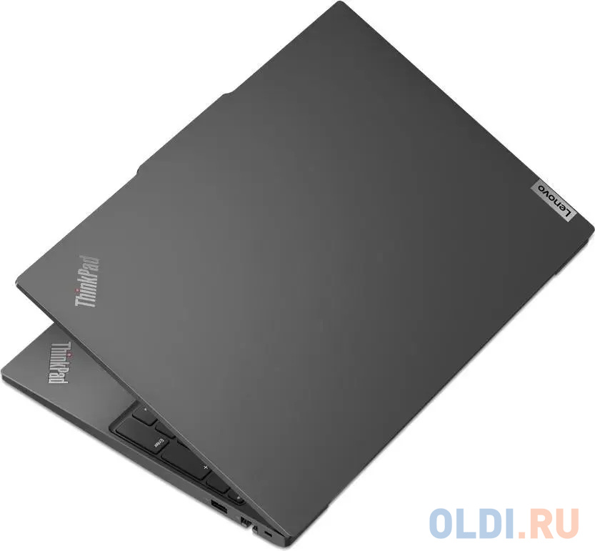 Ноутбук Lenovo ThinkPad E16 G1 Ryzen 7 7730U 16Gb SSD512Gb AMD Radeon 16" IPS WUXGA (1920x1200) noOS black WiFi BT Cam (21JTS09D00)