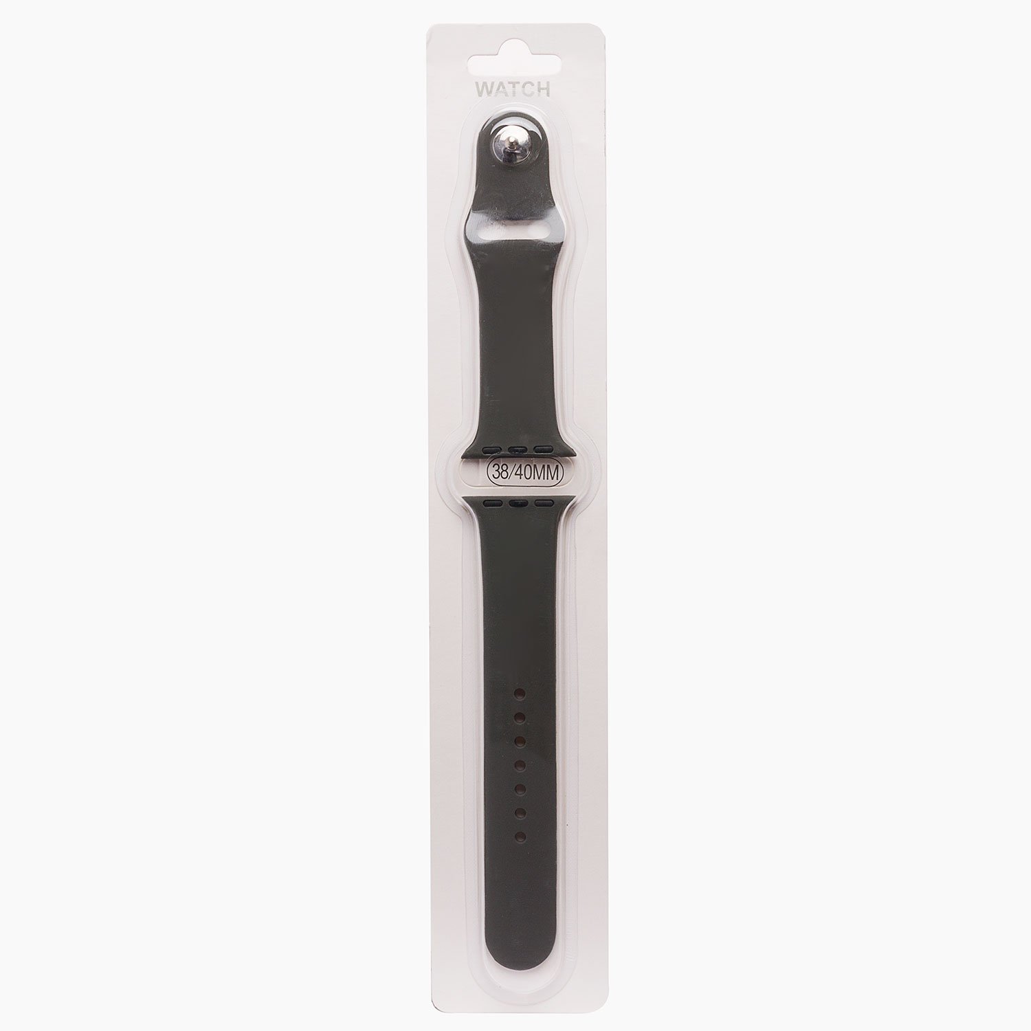Ремешок Sport Band для Apple Watch, L, силикон, серый (113845)