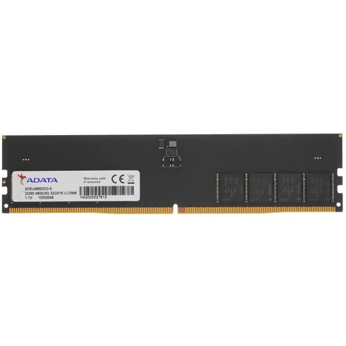 Память DDR5 DIMM 32Gb, 4800MHz, CL40, 1.1V, ADATA (AD5U480032G-S)