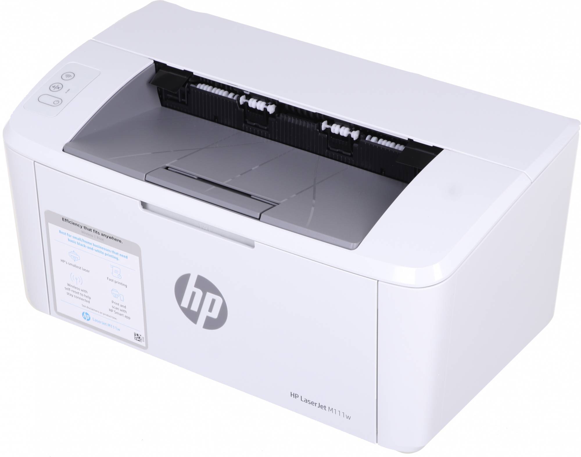 Принтер HP LaserJet M111w белый/серый (7md68a)