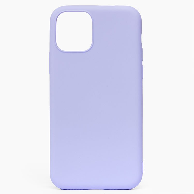 Чехол-накладка Activ Original Design для смартфона Apple iPhone 11, soft-touch, светло-фиолетовый (107263)