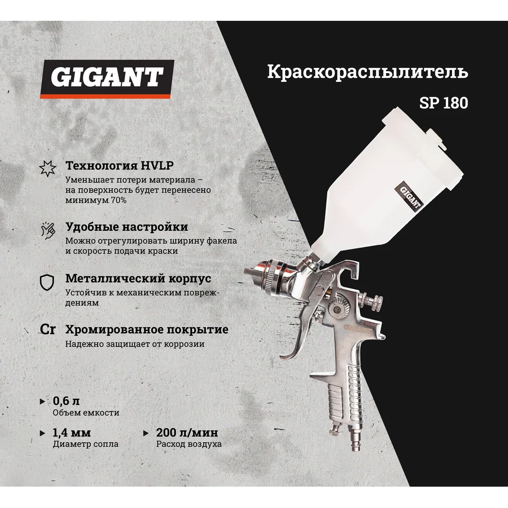 Краскораспылитель Gigant