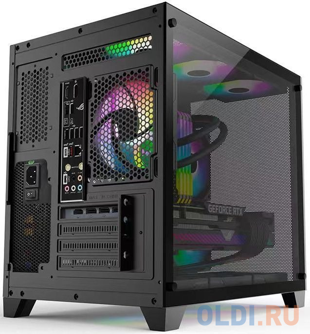 Корпус microATX Formula Crystal Z5 Без БП чёрный