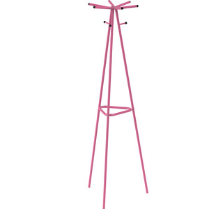 Вешалка напольная Мебелик Галилео 217 розовый (П0005252) в Москвe