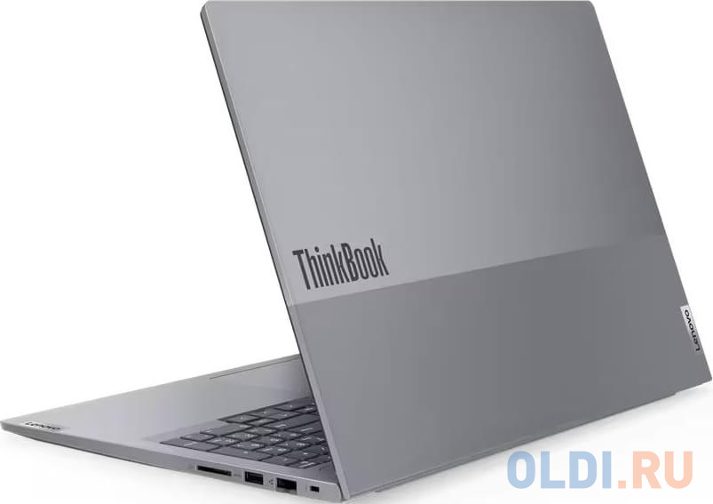 Ноутбук Lenovo Thinkbook 16 G6 ABP Ryzen 5 7530U 16Gb SSD512Gb AMD Radeon 16" IPS WUXGA (1920x1200) noOS grey WiFi BT Cam (21KK000LAK) в Москвe