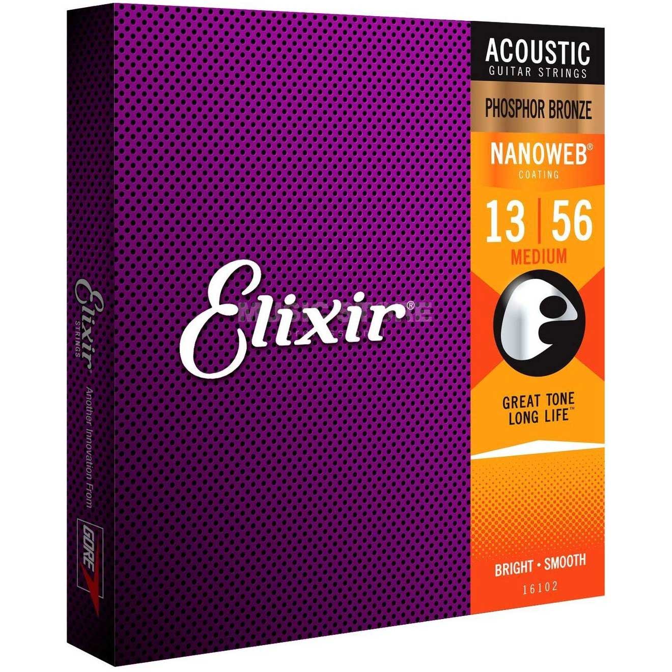 Струны для акустической гитары ELIXIR 16102