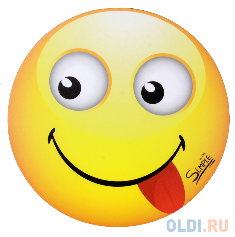 Коврик для  мыши CBR  Simple S9 "Smile"