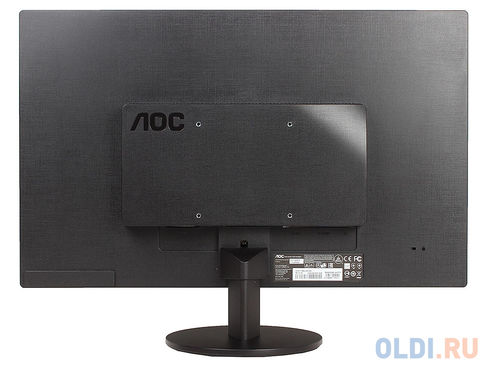Монитор 21.5" AOC E2270SWHN Black 1920x1080, 5ms, 200 cd/m2, 600:1 (DCR 20M:1), D-Sub, HDMI, Headph.Out, vesa