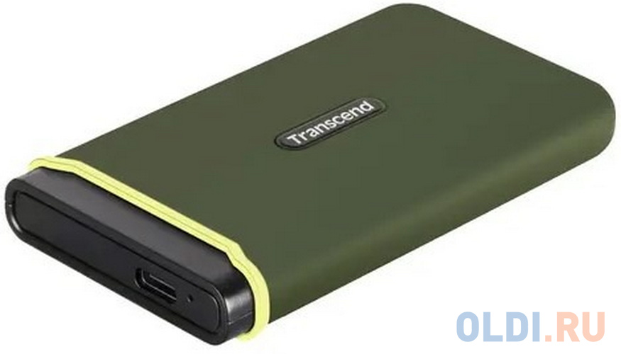 Внешний SSD диск 2.5" 2 Tb USB Type-C Transcend ESD380C зеленый TS2TESD380C