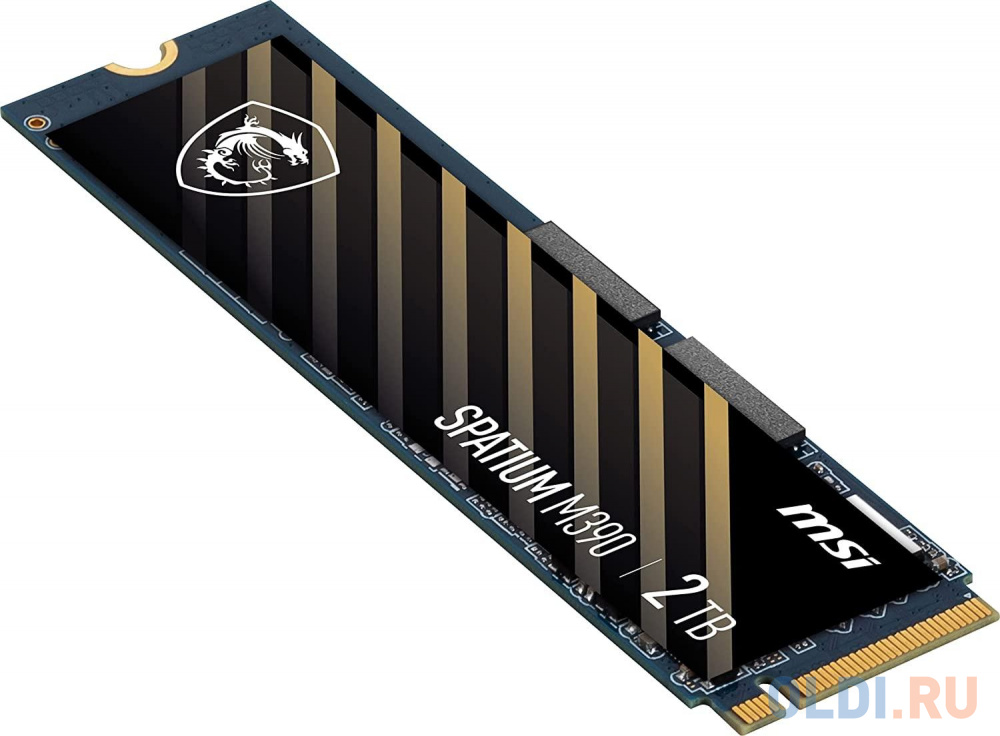 SSD жесткий диск NVME M.2 2TB SPATIUM M390 2TB MSI в Москвe