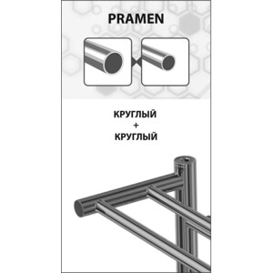 Полотенцесушитель водяной Lemark Pramen П10 500x800 (LM33810)