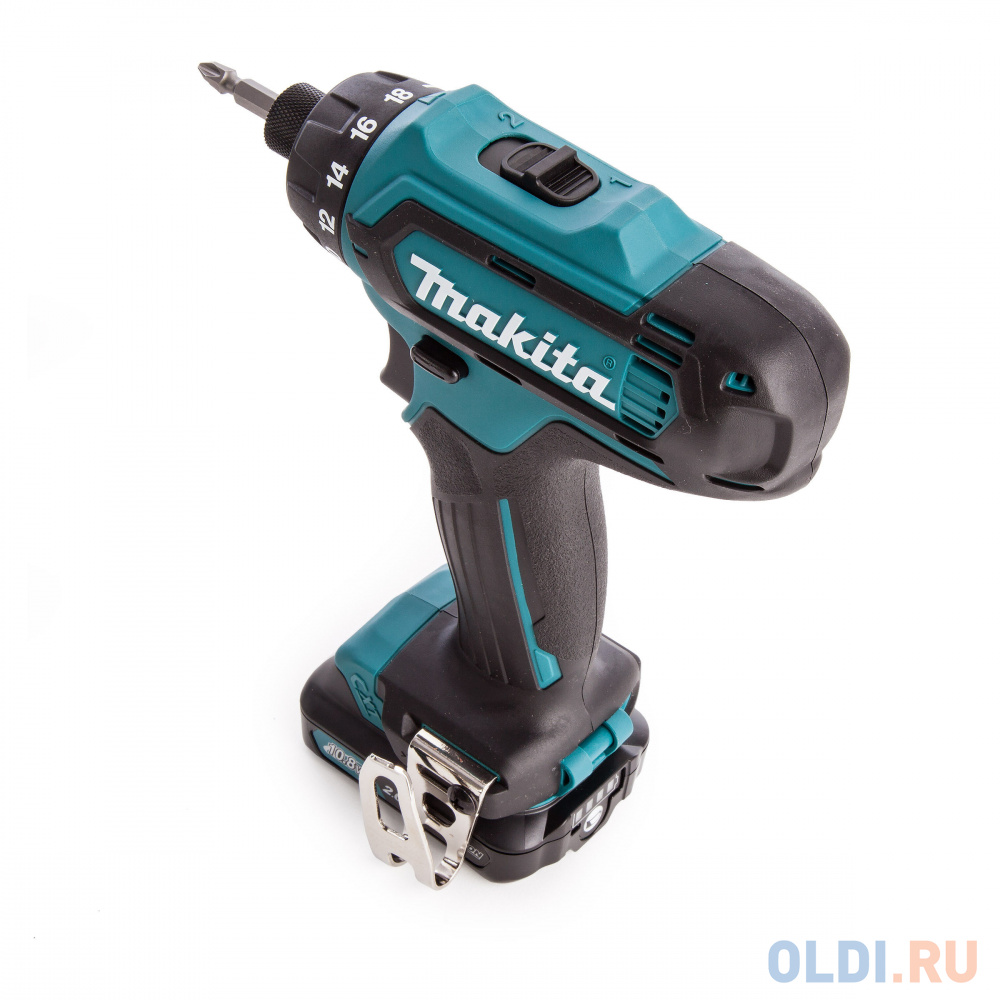 Дрель-шуруповерт Makita DF333DWME аккум. патрон:быстрозажимной (кейс в комплекте)