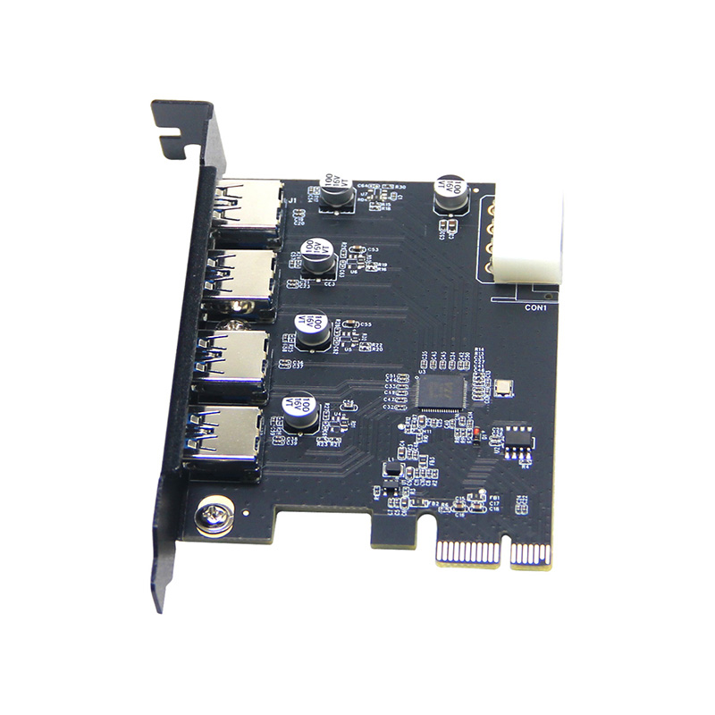 Контроллер Gembird PCI-e 4xUSB-A SPCR-04