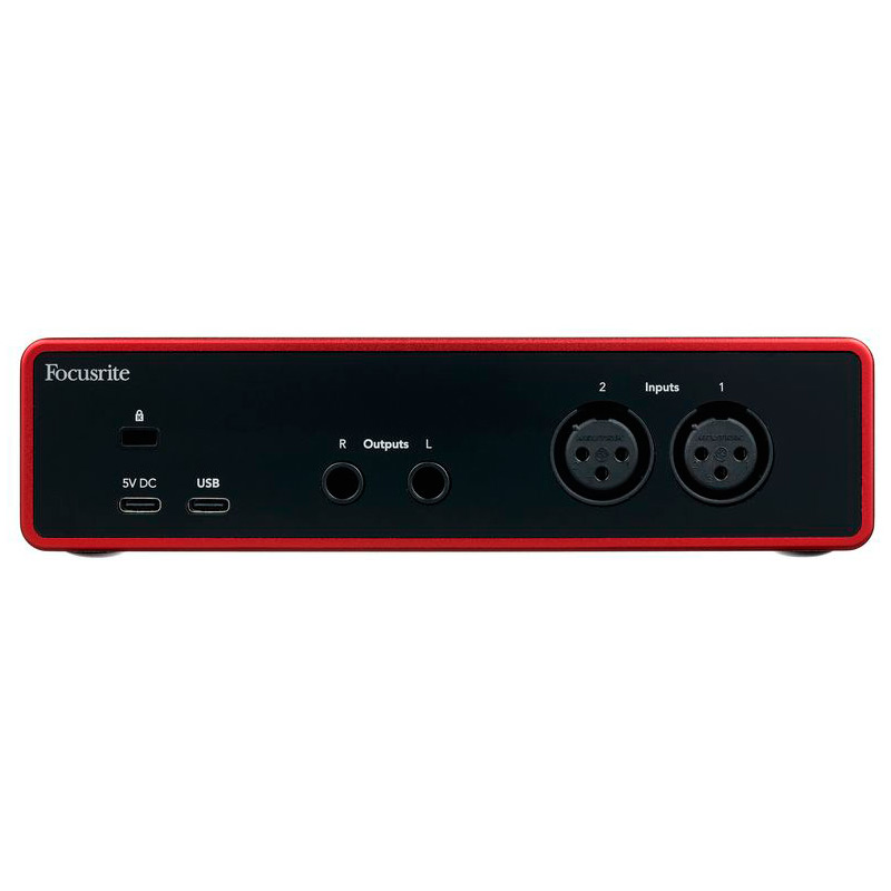 Аудиоинтерфейс Focusrite Scarlett 2i2 4th Gen