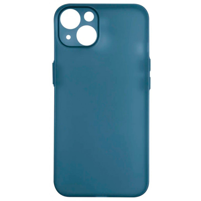 Чехол-накладка Usams Ultra-Thin US-BH777 для смартфона Apple iPhone 13, полипропилен, синий (IP13PQR03)