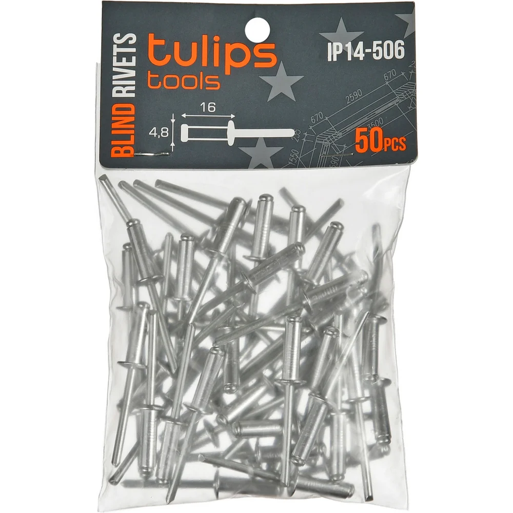 Вытяжные заклепки Tulips Tools в Москвe