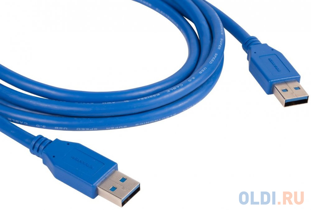 Кабель USB-A 3.0 вилка-вилка, 1,8 м