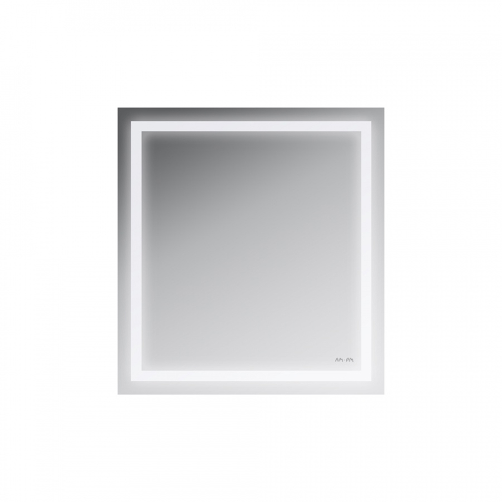 Универсальное зеркало настенное с контурной LED-подсветкой, 65 см AM.PM GEM M91AMOX0651WG