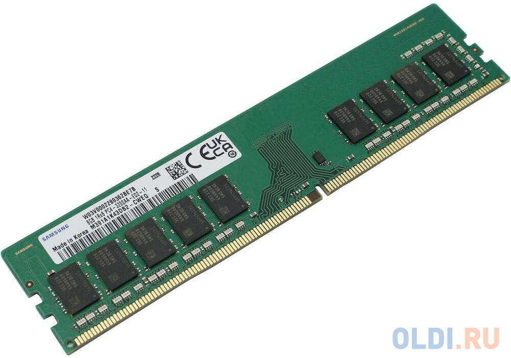 8GB Samsung DDR4 M391A1K43DB2-CWE 3200MHz 1Rx8 DIMM Unbuffered ECC {25} в Москвe