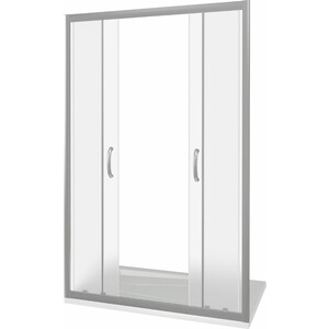 Душевая дверь Good Door Infinity WTW-TD 150х185 матовая Grape, хром (WTW-TD-150-G-CH) в Москвe