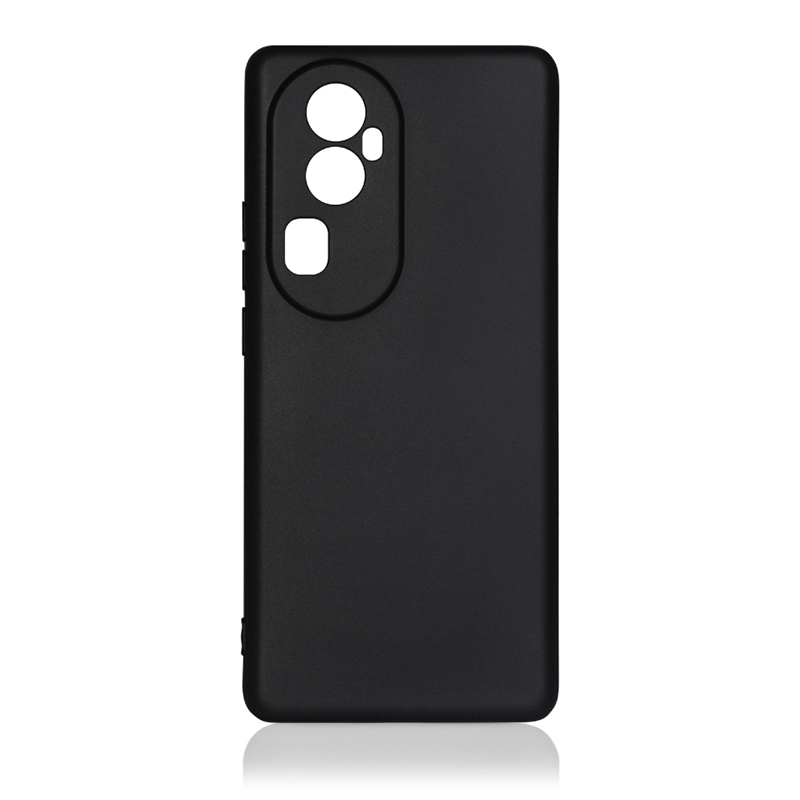 Чехол DF для Oppo Reno 10 Pro Silicone Black oCase-16