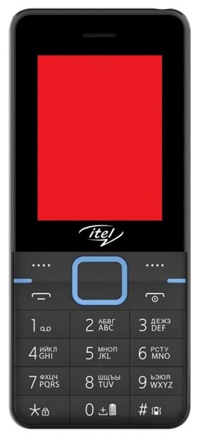 Мобильный телефон ITEL IT5615, 2.4" 320x240 TFT, 32Mb, BT, 1xCam, 2-Sim, 2500 мА·ч, micro-USB, синий