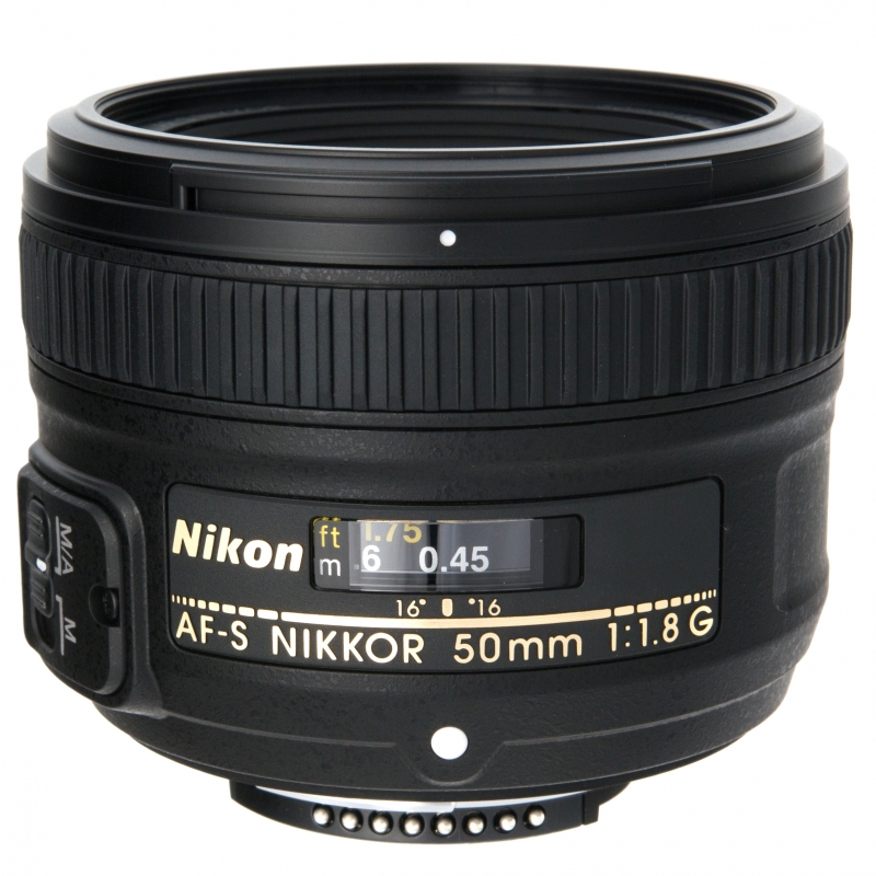 Объектив Nikon 50mm f 1.8G AF-S Nikkor в Москвe