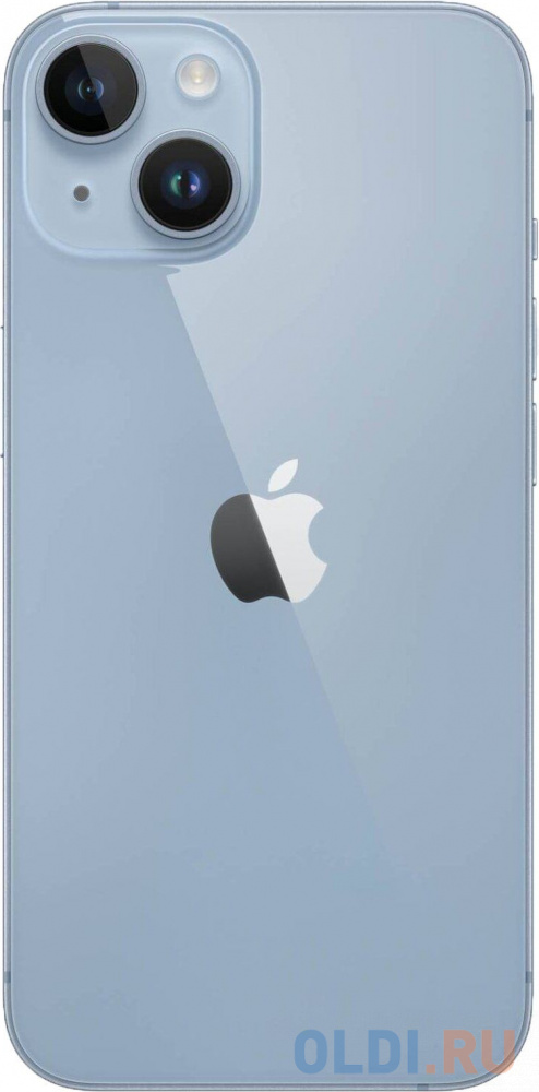 Смартфон Apple iPhone 14 A2882 128Gb 6Gb голубой 3G 4G 6.1" OLED 1170x2532 iOS 16 12Mpix 802.11 a/b/