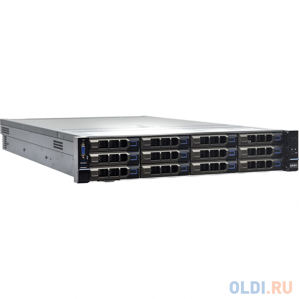 HIPER Server R3 - Advanced (R3-T223212-13) - 2U/C621A/2x LGA4189 (Socket-P4)/Xeon SP поколения 3/270Вт TDP/32x DIMM/12x 3.5/no LAN/OCP3.0/CRPS 2x 1300