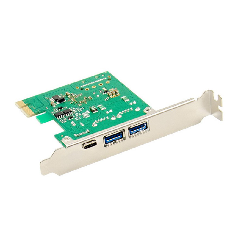 Контроллер Gembird PCI-e 2xUSB-A + xType-C SPCR-03 в Москвe