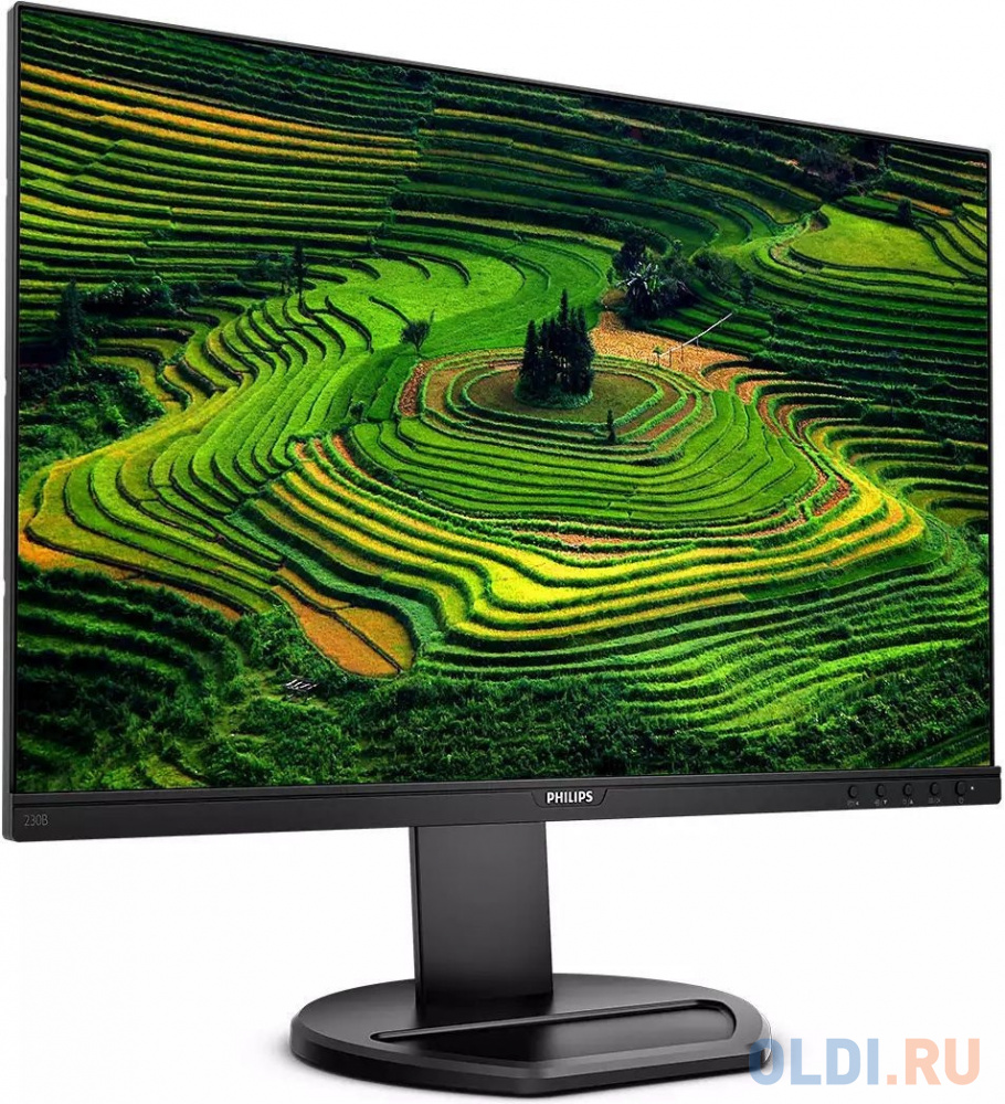 Монитор Philips 22.5" 230B8QJEB/00 черный IPS LED 16:10 DVI HDMI M/M матовая HAS Piv 250cd 178гр/178гр 1920x1200 60Hz VGA DP WU USB 4.3кг в Москвe