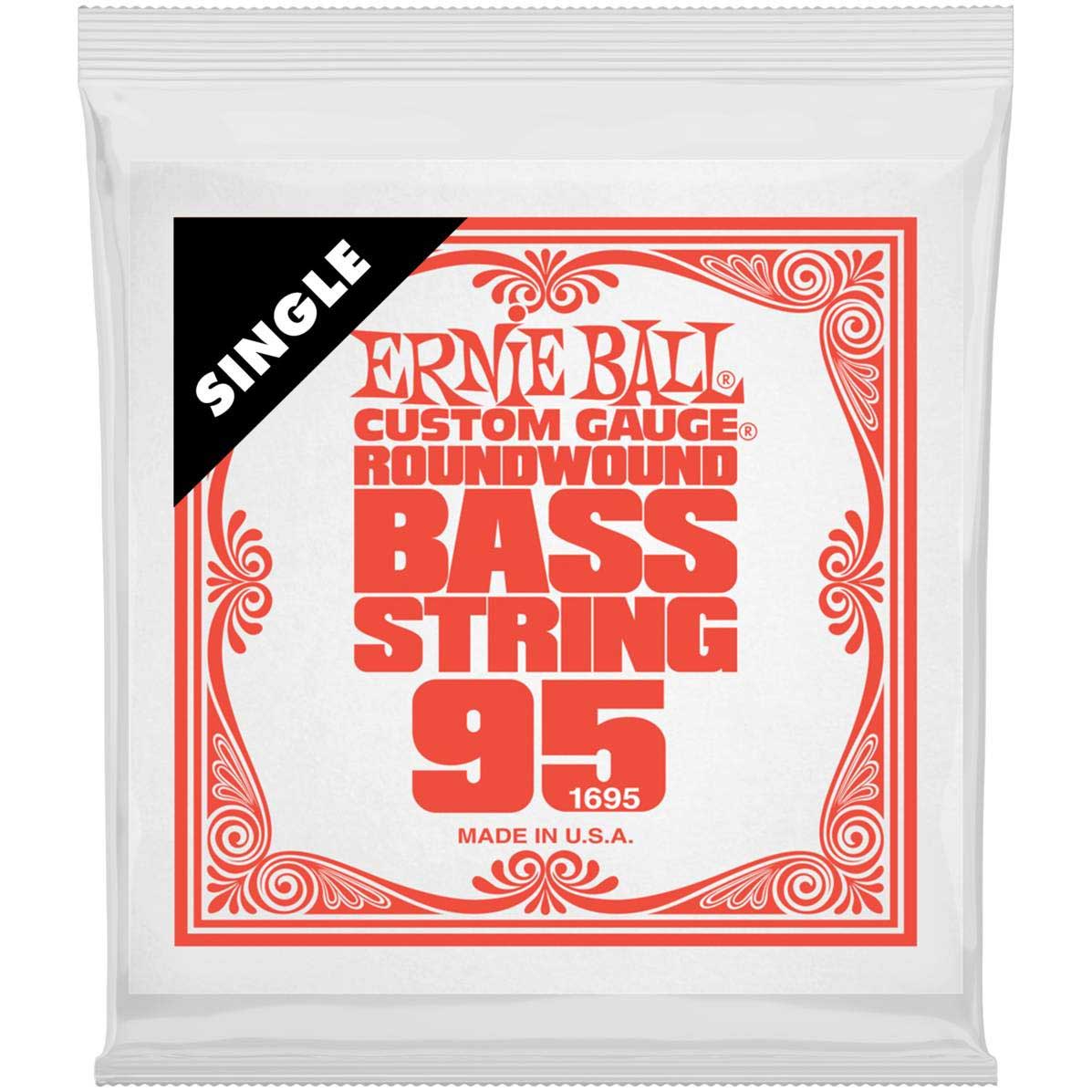 Струна одиночная для бас-гитары ERNIE BALL 1695 Nickel Wound .095