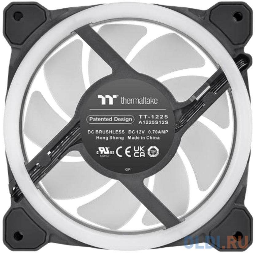 SWAFAN 12 RGB Radiator Fan TT Premium Edition 3 Pack [CL-F137-PL12SW-A] Thermaltake