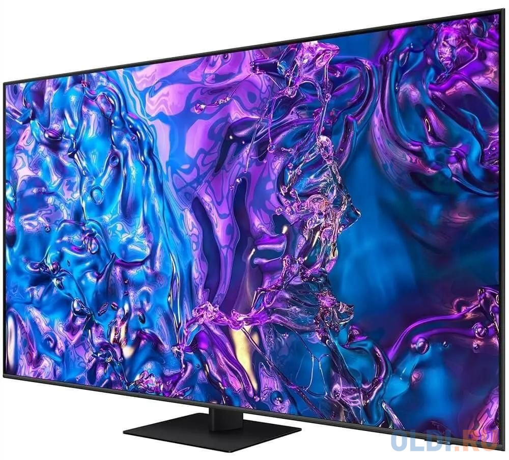 Телевизор ЖК 65'' Samsung/ 65", QLED, Ultra HD, Tizen Smart TV, 120 Hz, HDR10+, Wi-Fi, Voice, DVB-T2/C/S2, Bluetooth, CI+(1.4), FreeSyn