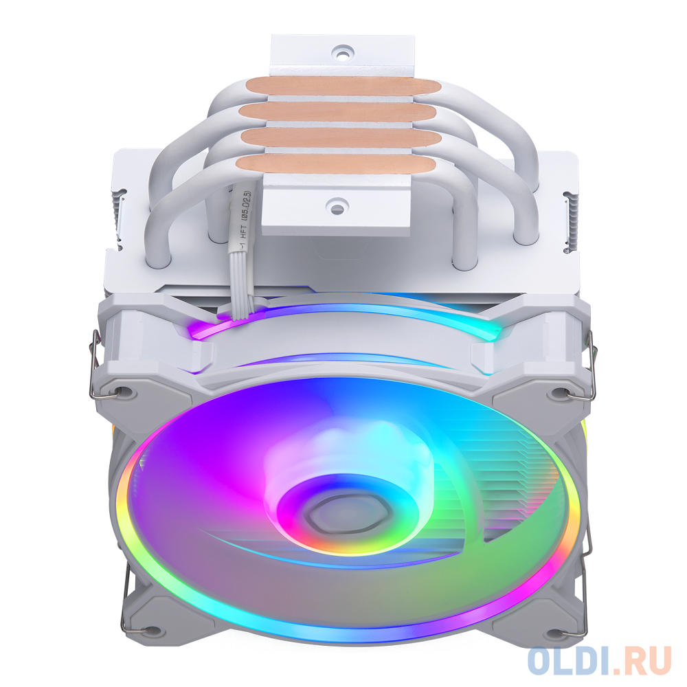 Кулер для процессора/ Cooler Master Hyper 212 Halo White (150W, 4-pin, 154mm, tower, Al/Cu, fans: 1x120mm/51.88CFM/27dBA/2050rpm, White, 1700/1200/115 в Москвe