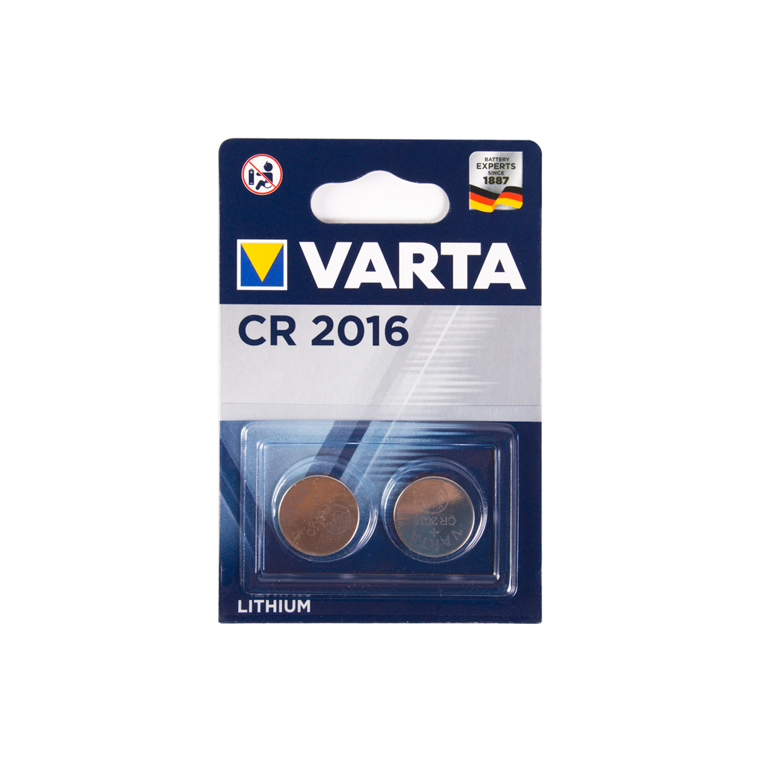 Батарейка Varta CR 2016 блистер 2шт.