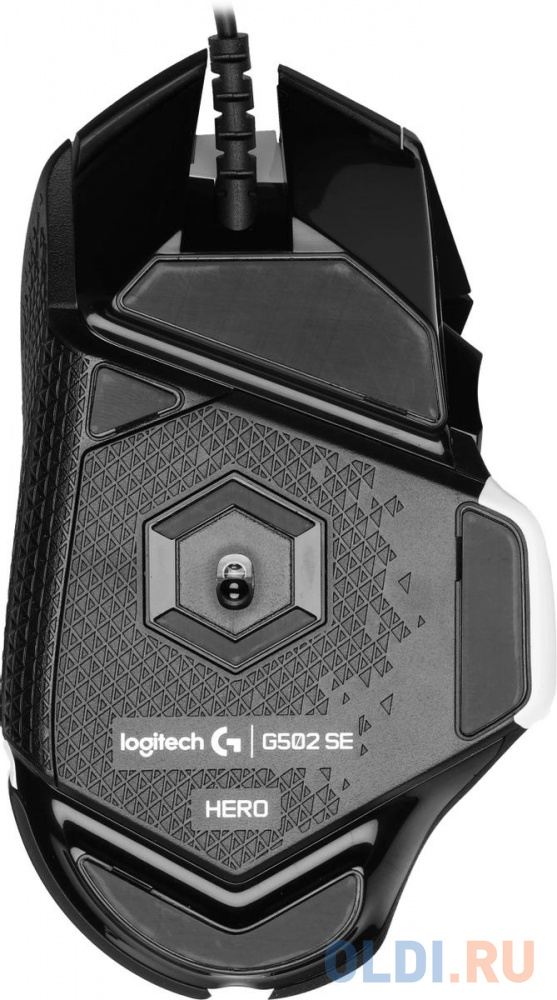 Мышь Logitech G502 SE HERO черный/белый лазерная (16000dpi) USB (11but)