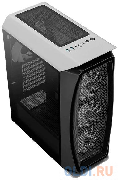 Корпус ATX Aerocool Aero One Frost-G-WT-v1 Без БП чёрный белый ACCM-PB17043.21