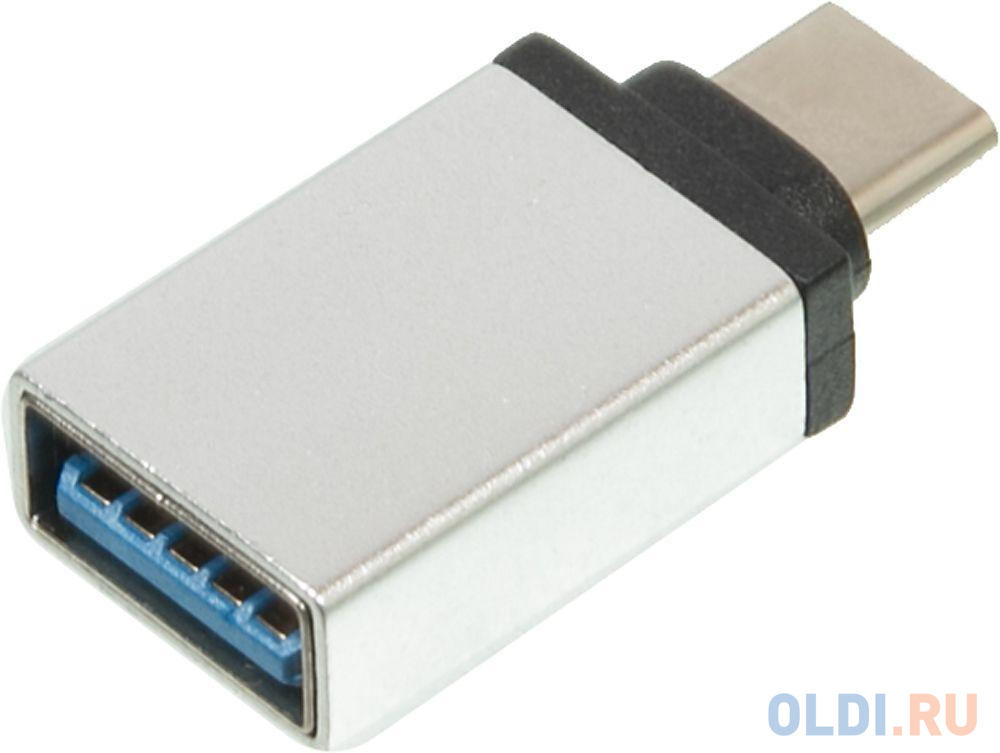 Переходник Redline УТ000012622 USB (f)-USB Type-C (m) серебристый