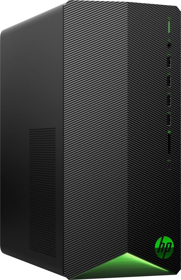 Системный блок HP Pavilion TG01-2066ur, AMD Ryzen 5 5600G 3.9 ГГц, 8Gb RAM, 512Gb SSD, NVIDIA GeForce RTX 3060 12Gb, Wi-Fi, BT, W10, черный (4J0T7EA)
