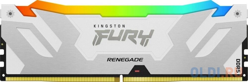 Оперативная память для компьютера Kingston Fury Renegade White RGB DIMM 16Gb DDR5 8000 MHz KF580C38RWA-16 в Москвe