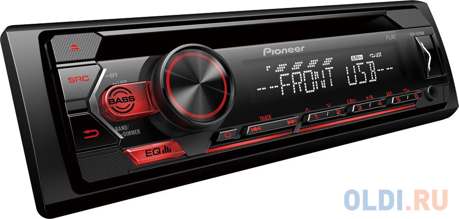 Автомагнитола CD Pioneer DEH-S120UB 1DIN 4x50Вт в Москвe