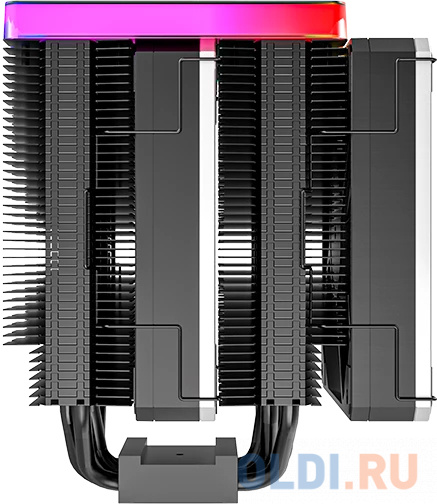 Устройство охлаждения(кулер) MONTECH Metal DT24 Premium ARGB Soc-AM5/AM4/1151/1200/1700 4-pin Al+Cu 270W 1600gr Ret