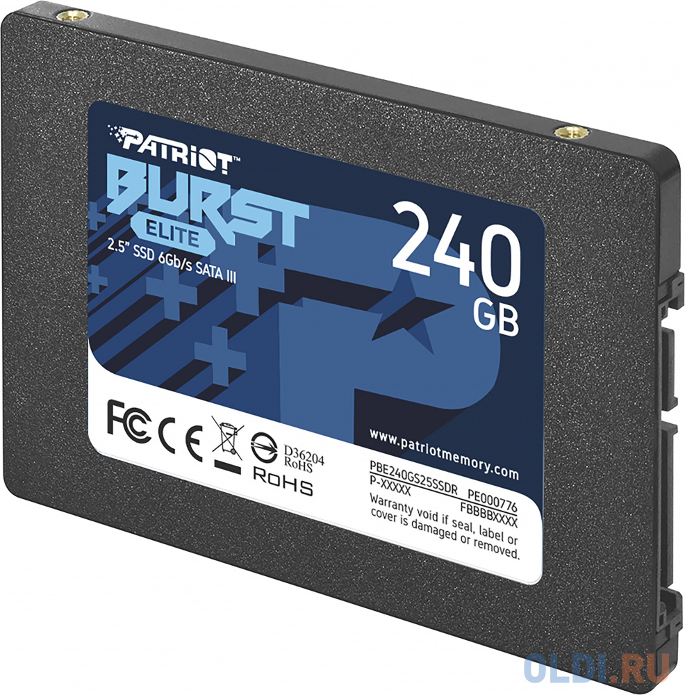 SSD накопитель Patriot Burst Elite 240 Gb SATA-III